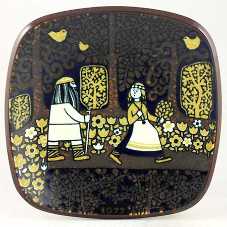 An Overview of Raija Uosikkinen's Kalevala Wall Plates